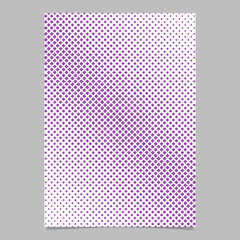 Poster - Halftone diagonal square pattern background poster template - vector graphic with diagonal squares