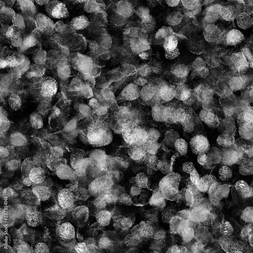 Fotografía Seamless tileable texture of finger prints