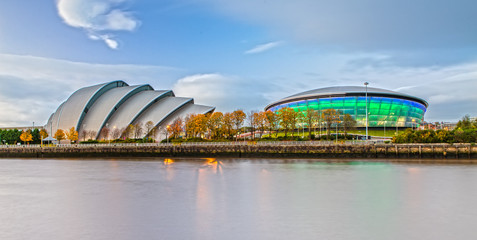 Wall Mural - The Armadillo and the SSE Hydro in Panoramic View