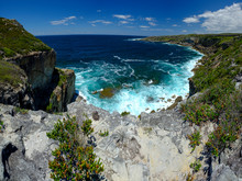 The View To Seaward From Cape St George Light House In The Jervis Bay National Park, NSW, Australia