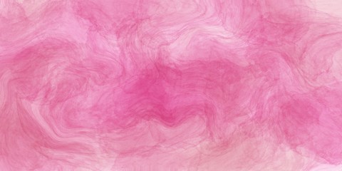 Poster - Abstract pink and white watercolour paint texture background. 