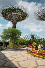 Fototapete - Gardens by the bay 