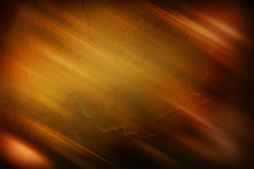 Poster - Abstract Artistic Golden Smooth Soft Misty Texture Artwork