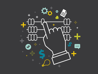 accounting calculate business conceptual