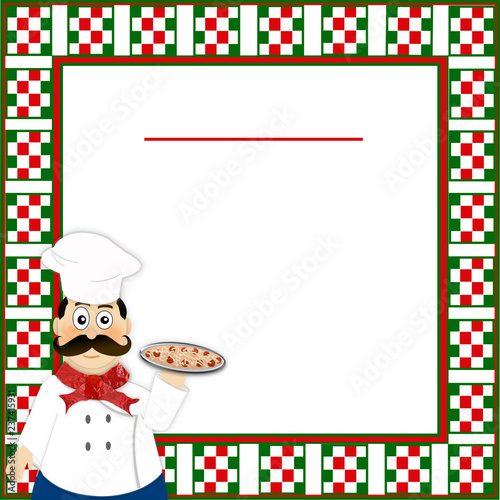 Italian Menu Border Clip Art
