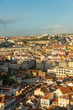 LISBON, PORTUGAL - NOVEMBER 21, 2018: View of Lisbon at sunrise on an autumn day