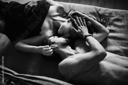 Feelings. Young beautiful c...