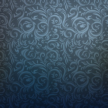 Ornamental Seamless Pattern. Dark Gothic Style Background