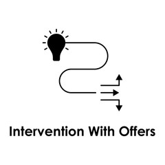 Aufkleber - bulb, direction, intervention with offers icon. Element of business icon for mobile concept and web app. Detailed bulb, direction, intervention with offers icon can be used for web