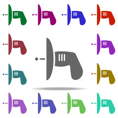 Poster - Listening device icon. Elements of dedective in multi color style icons. Simple icon for websites, web design, mobile app, info graphics