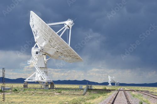 Fotografie, Tablou Very Large Array satellite dishes, New Mexico, USA