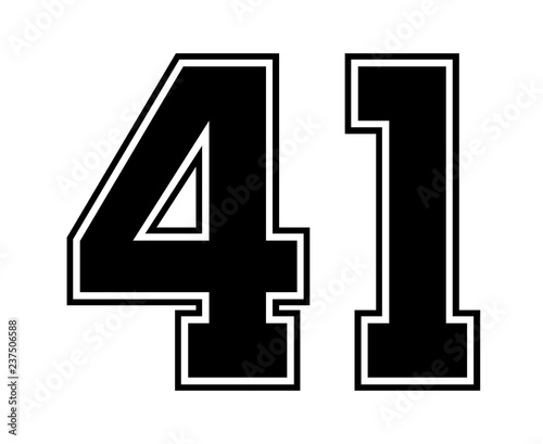 41 jersey number
