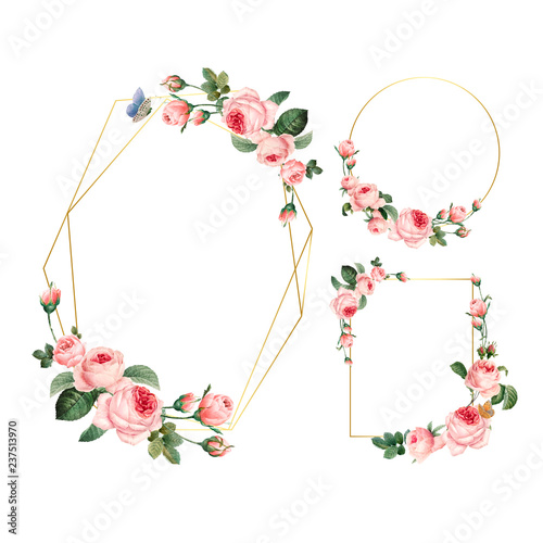 Hand Drawn Blank Pink Roses Frames On White Background Vector Set This Stock And Explore Similar Vectors At Adobe - Pink Rose Photo Frames Hand Drawn Blank Pink Roses Frames On White Background Vector Set This Stock And Explore Similar Vectors At Adobe - Pink Rose Photo Frames