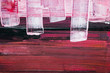 © cceliaphoto - red abstract acrylic painting on canvas