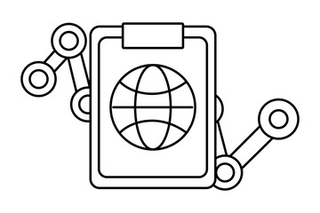 technology computing cartoon