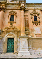 Wall Mural - The Cathedral of San Giovanni Battista Ragusa Sicily Italy