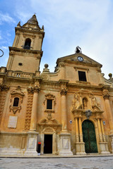 Wall Mural - The Cathedral of San Giovanni Battista Ragusa Sicily Italy