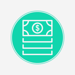 Dollar vector icon sign symbol