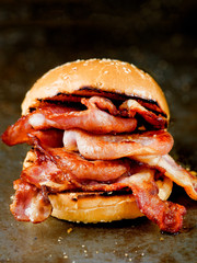 Sticker - english bacon butty sandwich