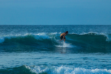 Sticker - beautiful summer beach surf view