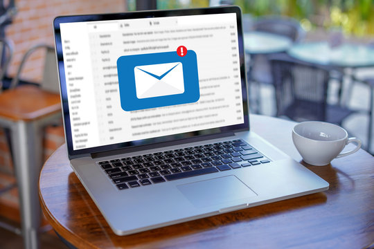 Mail Communication Connection message to mailing contacts phone Global Letters Concept