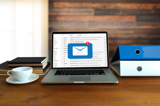 Mail Communication Connection message to mailing contacts phone Global Letters Concept