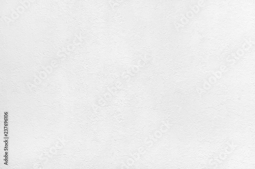Fototapeta White textured plastered wall background