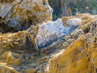 Wall Mural - Minerals on the Atlantic coast near Safi