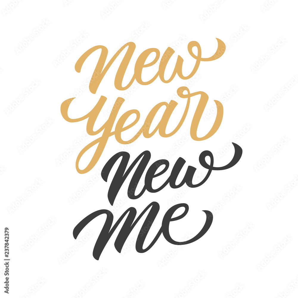 1000 F 237842379 Mjfw5RbJnPbLSQUrcAWjfpGo9VRyEbTQ stock-vektorgrafik „new year new me handwritten inscription