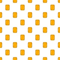Poster - Crumpled packaging pattern. Cartoon illustration of crumpled packaging vector pattern for web