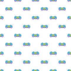 Poster - round soccer stadium pattern. cartoon illustration of round soccer stadium vector pattern for web