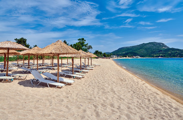 Poster - Beautiful beach in Toroni, Greece