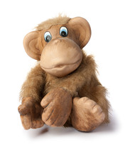 Soft Cuddly Monkey Face Toy Free Stock Photo - Public Domain Pictures