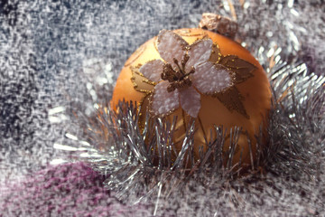 tree toy new year christmas snow