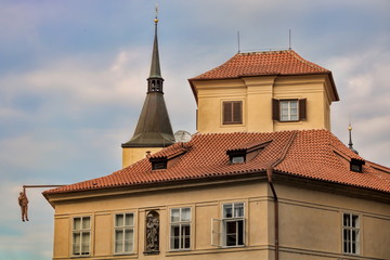 Sticker - Prag, Altes Haus