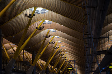 Airport modern architecture ceiling