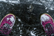Śniegowce, zimowe buty na lodzie