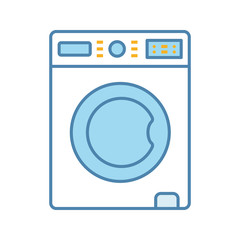 Sticker - Washing machine color icon