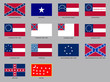 Historic Flags of the Confederate States of America