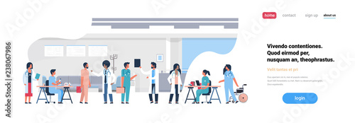 Group Doctors Hospital Communication Making Scientific Experiments