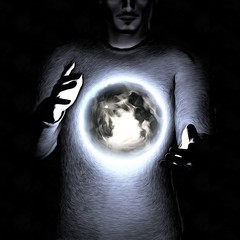 Wall Mural - man holds planet earth between hands