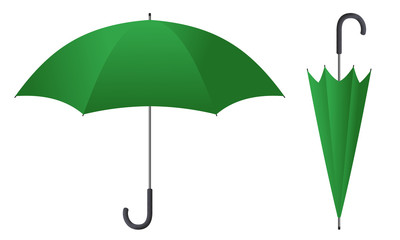 umbrella green 2