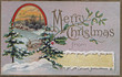 © hodagmedia - Christmas holiday vintage card snow bayberry from