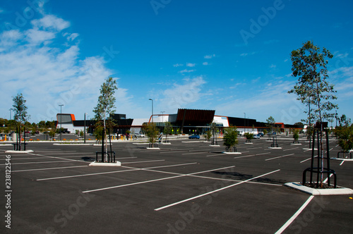 Shopping Mall Parking Lot Slika na platnu