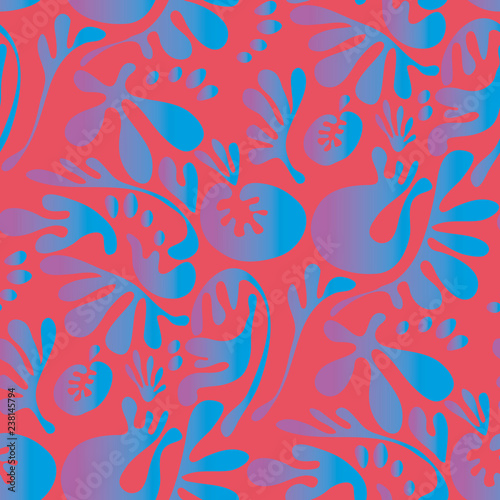 Abstract fantasy tropical c...