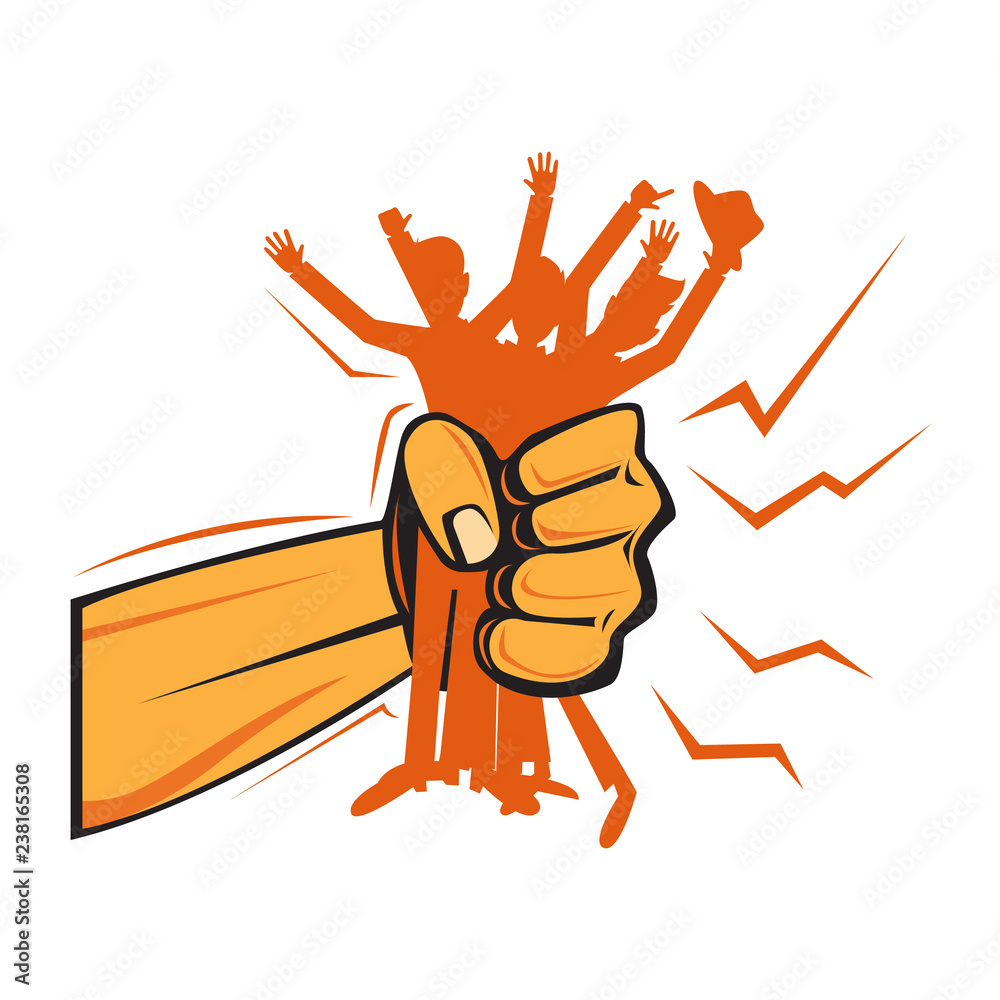 Hand Stock Vector | Adobe Stock