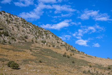 Poster - Peloponnese Abstract mountain landscape