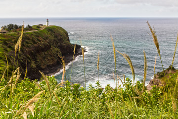 Panorama View of the Kilauea Lighthouse on Kauai