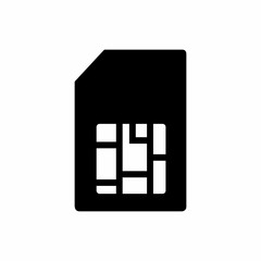 Poster - sim card icon vector