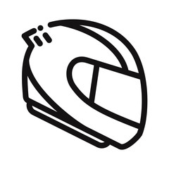 Racing helmet icon